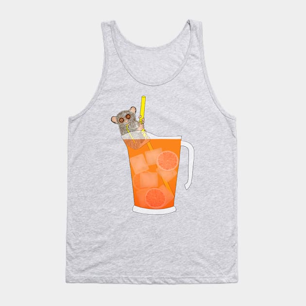 Sippin on Gin and Juice Tank Top by martinascott